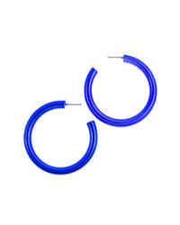 Sydney's Blue Metallic Hoop