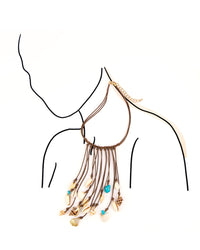 Dauplaise Jewelry - Western Fringe Necklace