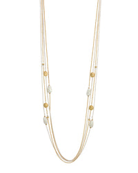 Dauplaise Jewelry - Radiant Fusion Nugget Station Necklace