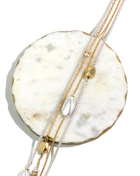 Dauplaise Jewelry - Radiant Fusion Nugget Station Necklace