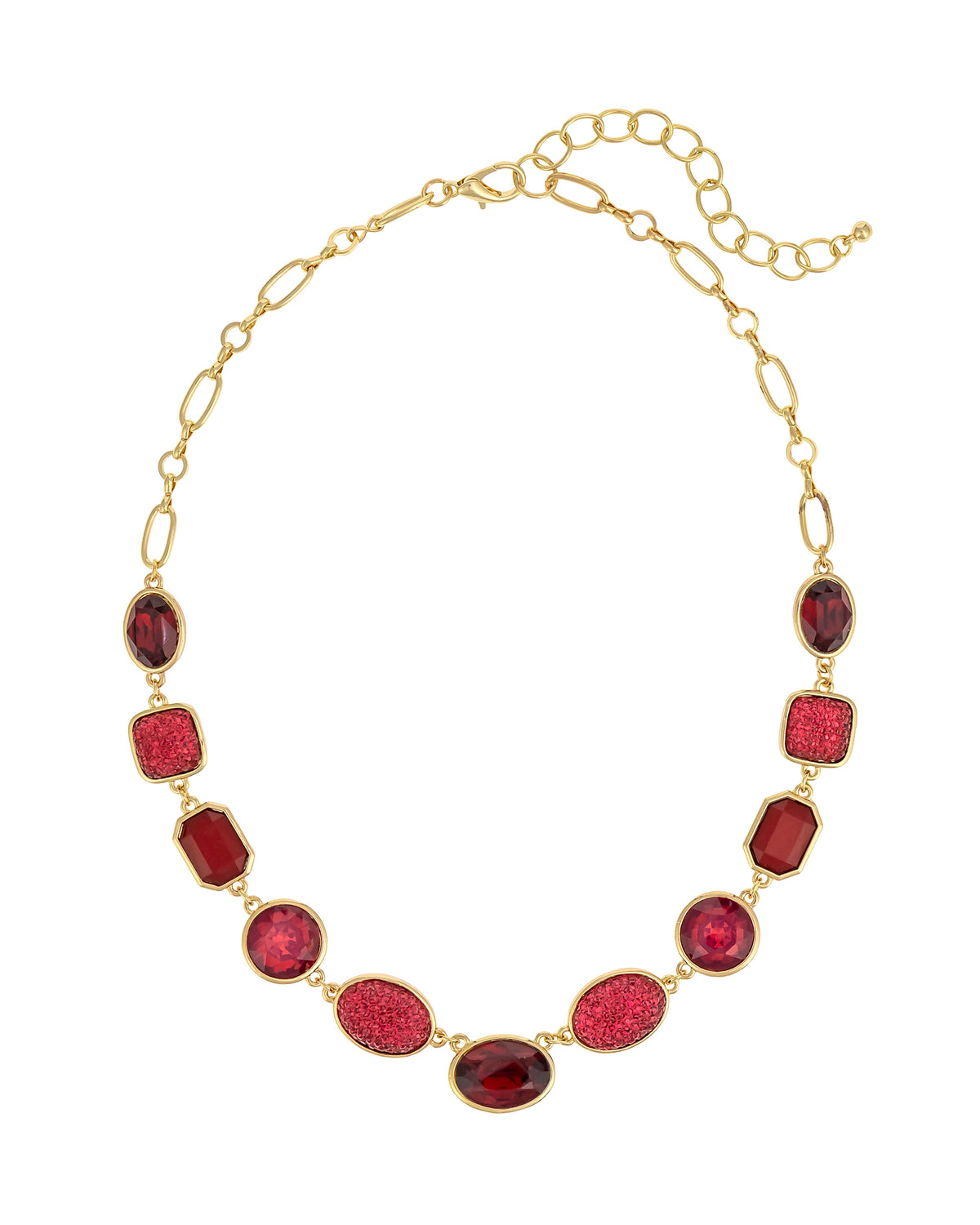 Dauplaise Jewelry - Crimson Majesty Necklace