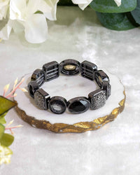 Dauplaise Jewelry - Eclipse Elegance Stretch Bracelet