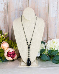 Dauplaise Jewelry - Midnight Cascade Necklace