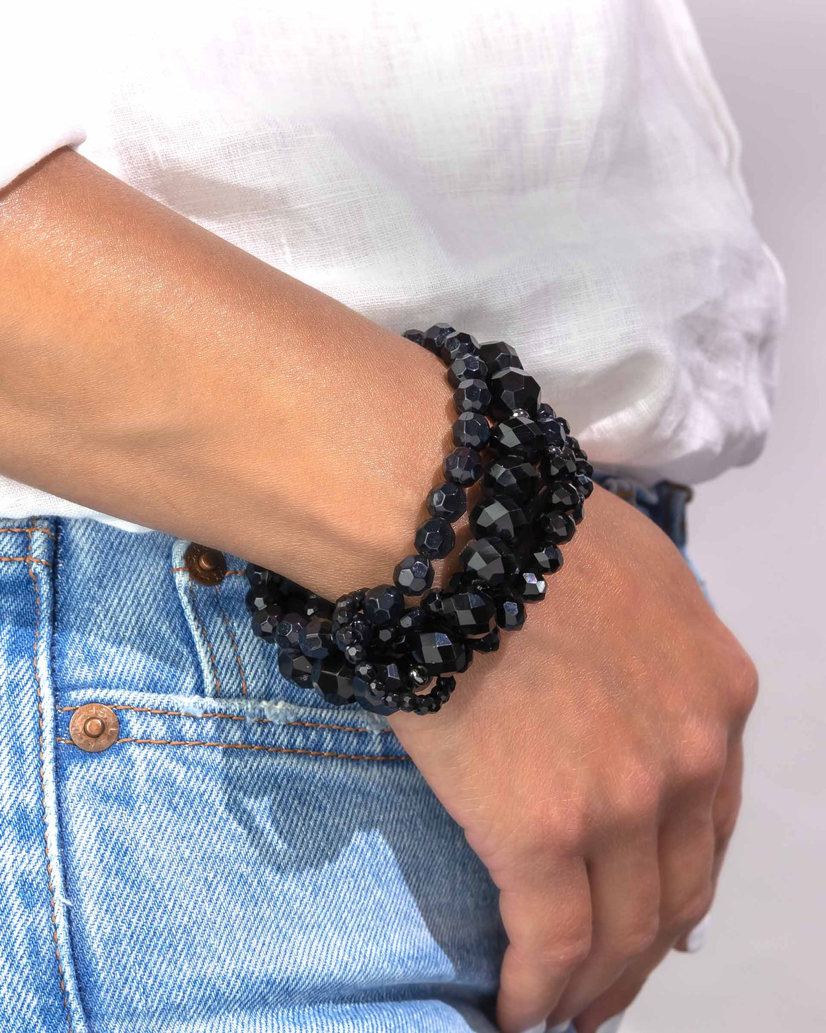 Dauplaise Jewelry - Noir Luxe Bracelet