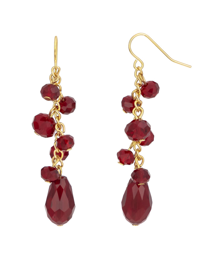 Dauplaise Jewelry - Scarlet Swing Glamour