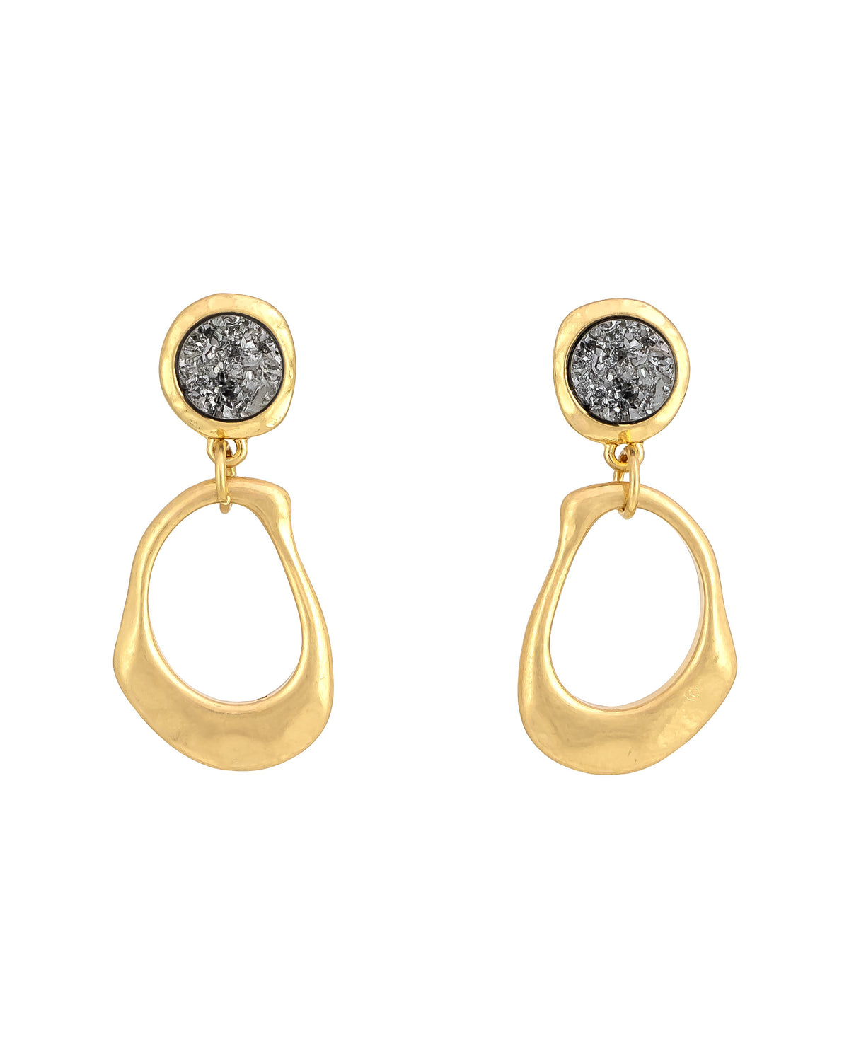 Dauplaise Jewelry - Golden Starlight Studs