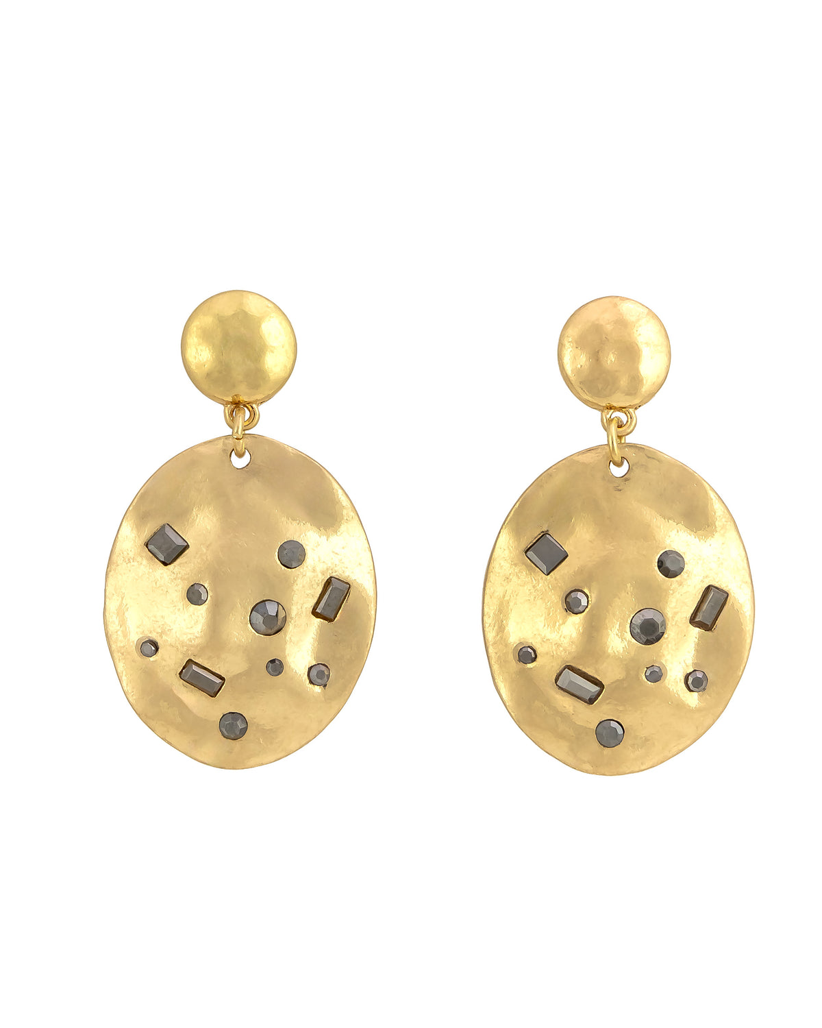 Dauplaise Jewelry - Southern Belle Hammered Earrings