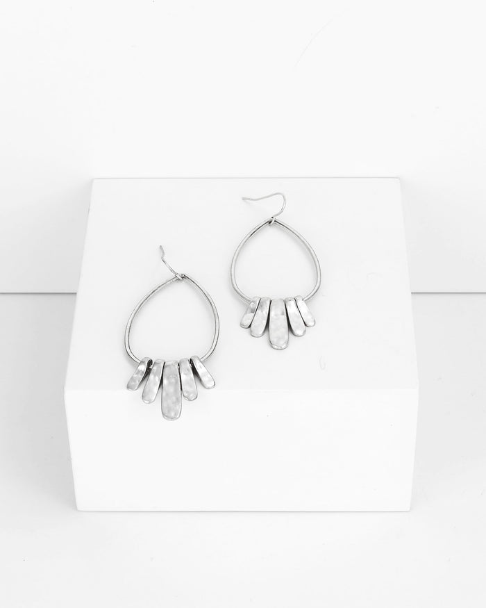 Dauplaise Jewelry - Pear-Shaped Drop Earrings