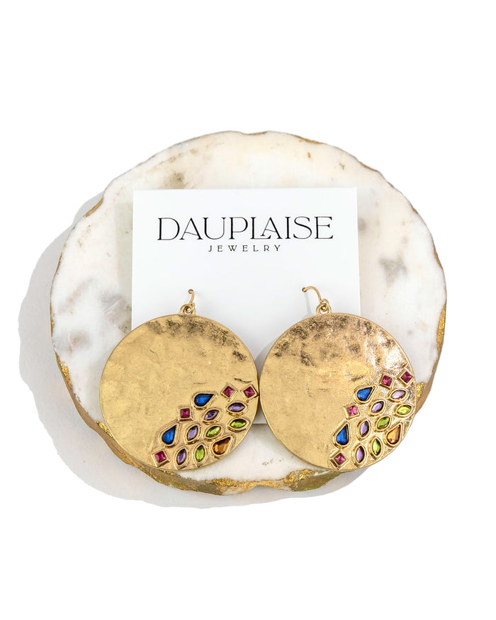 Dauplaise Jewelry - Multi-stone Earrings